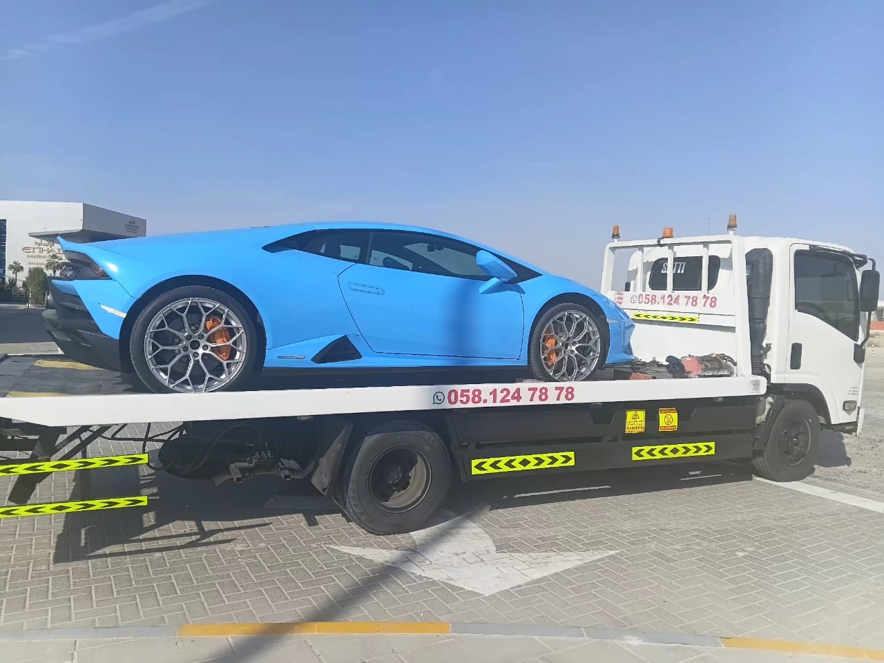 Flatbed towing Gulf